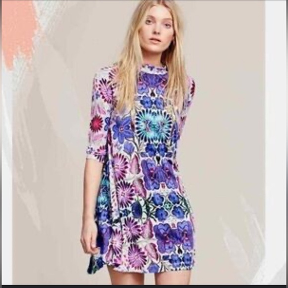 Free People Romantics Fiesta Mini Dress S Boho Festival Style, Romantic - Picture 1 of 10